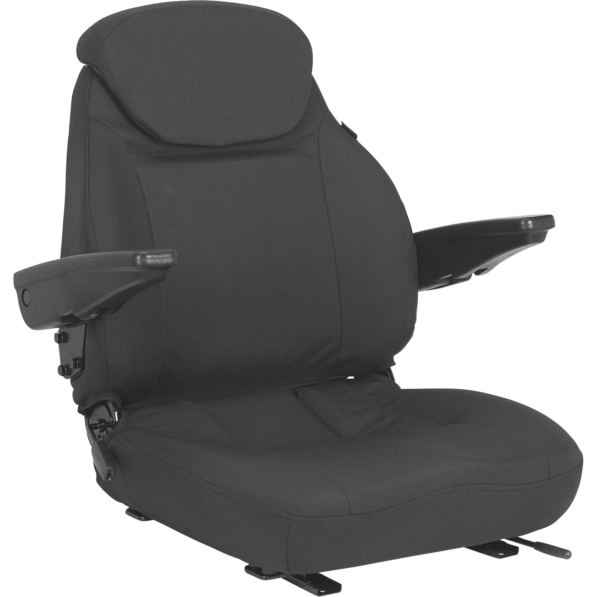 Black Talon Cordura Tractor Seat with Adjustable Lumbar Support, Black, Model# 440